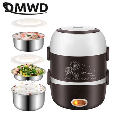 dmwd electric heating lunch box|DMWD Portable Electric Heating Lunch Box Mini Rice Cooker .